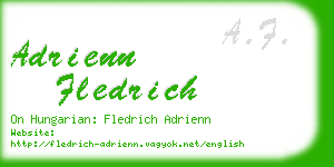 adrienn fledrich business card